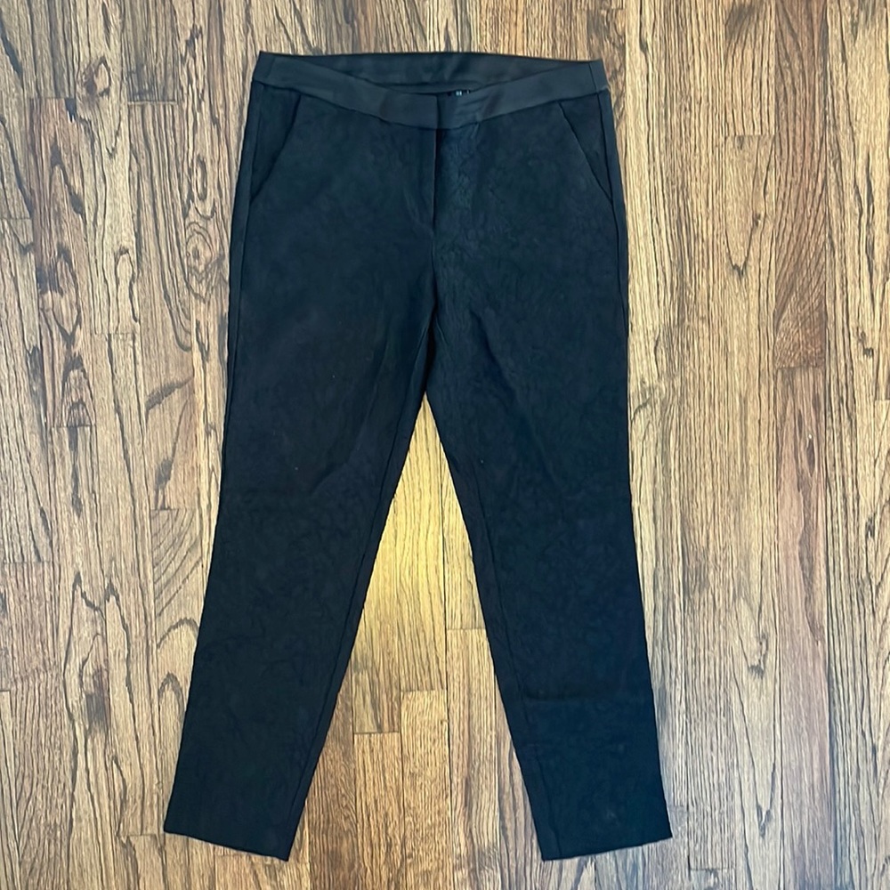 Lace Cropped Cynthia Rowley Dress Pants